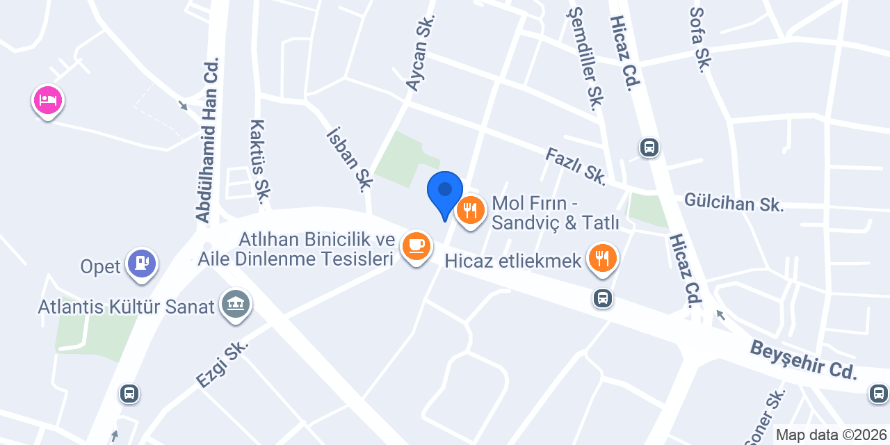 Mila Kişisel Gelişim Kursu konumu