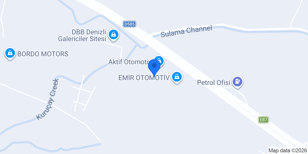 Helvacı Otomotiv konumu