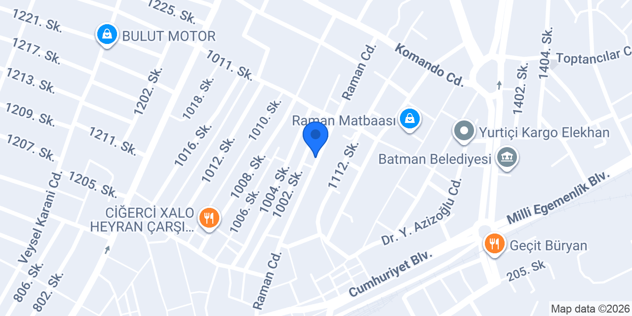 Batman beyaz eşya teknik servis konumu