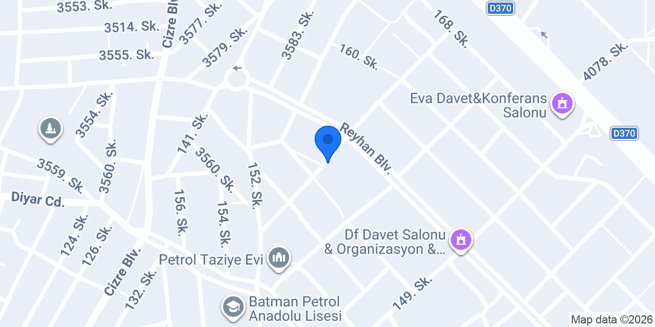 Aslanlar Hafriyat Batman konumu