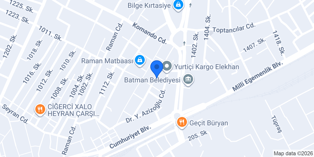 Dağ Tekstil konumu
