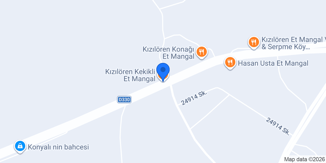 Kızılören Kekikli Et Mangal konumu
