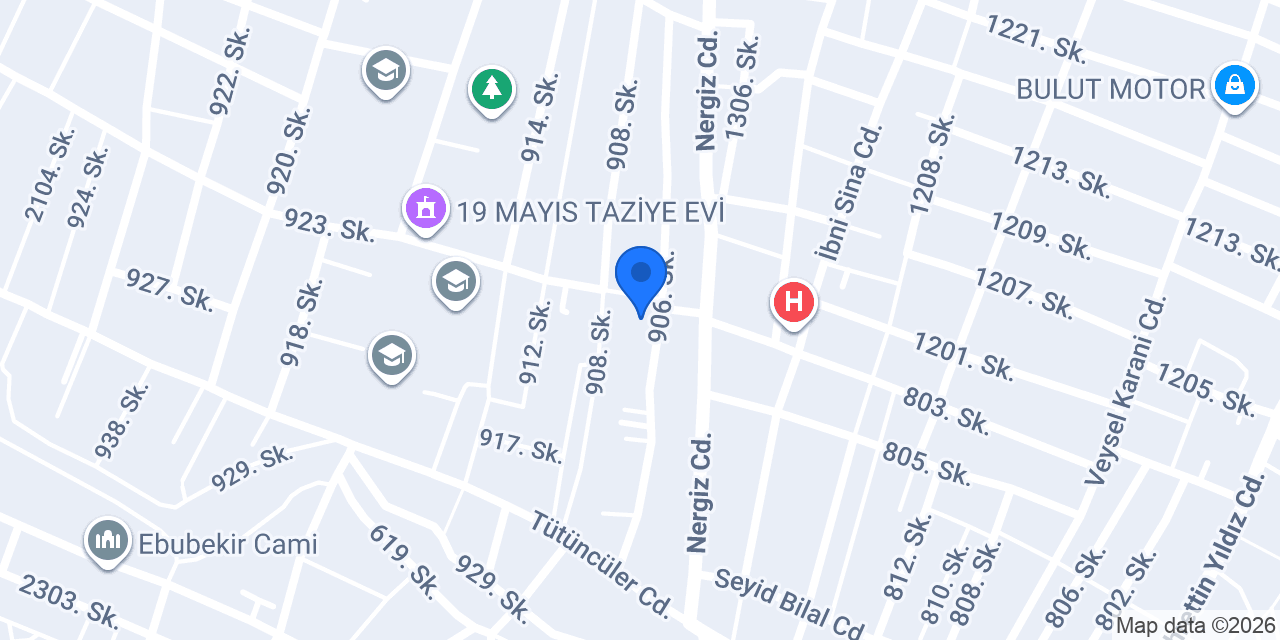 Liza Spot ve Mobilya konumu