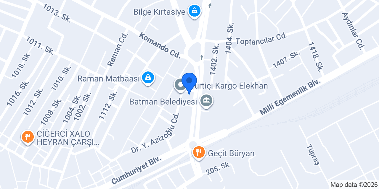 Renas Şehir Planlama konumu