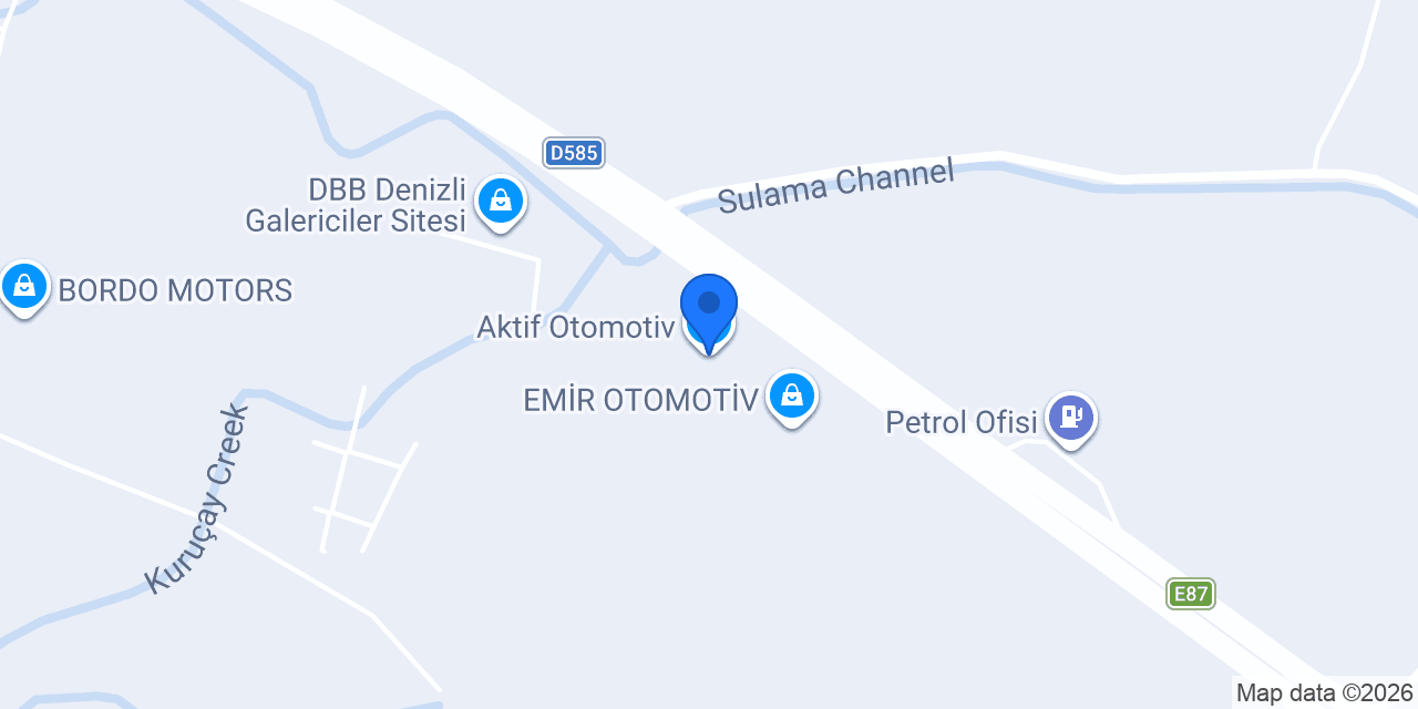 Aktif Otomotiv konumu