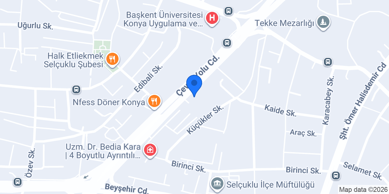 Dizayno Mobilya Çevreyolu Cd. Şubesi konumu