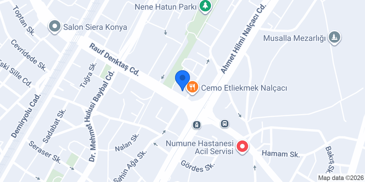 KONYA EMLAK OFİSİ konumu