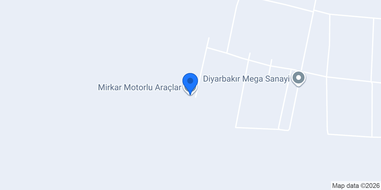 Mirkar Motorlu Araçlar konumu