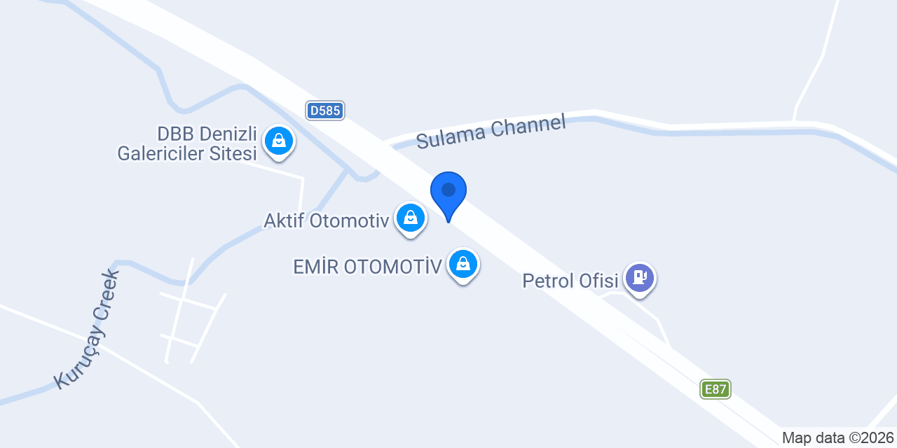 DeveciPark Otomotiv Tic konumu