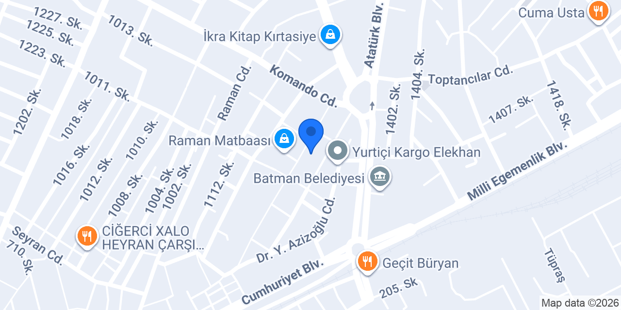 Kutlu Giyim konumu