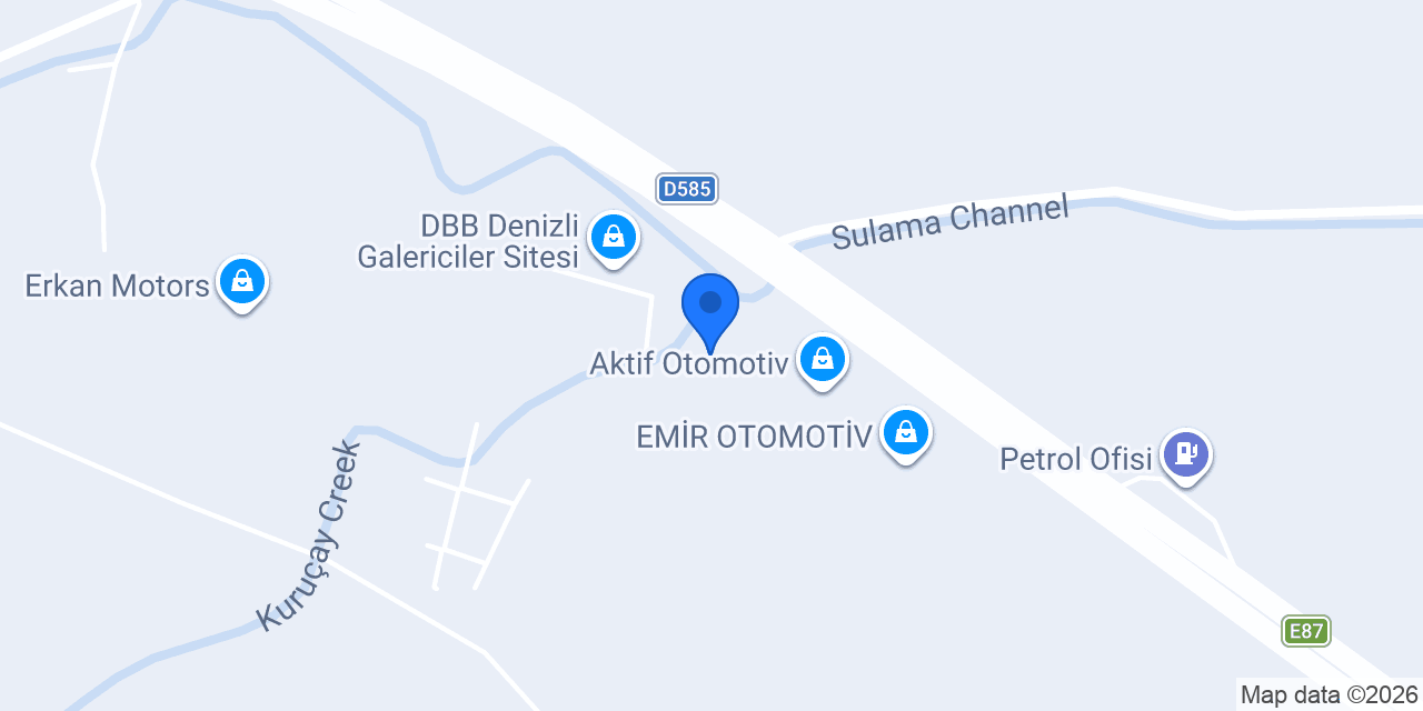 Mert Otomotiv konumu