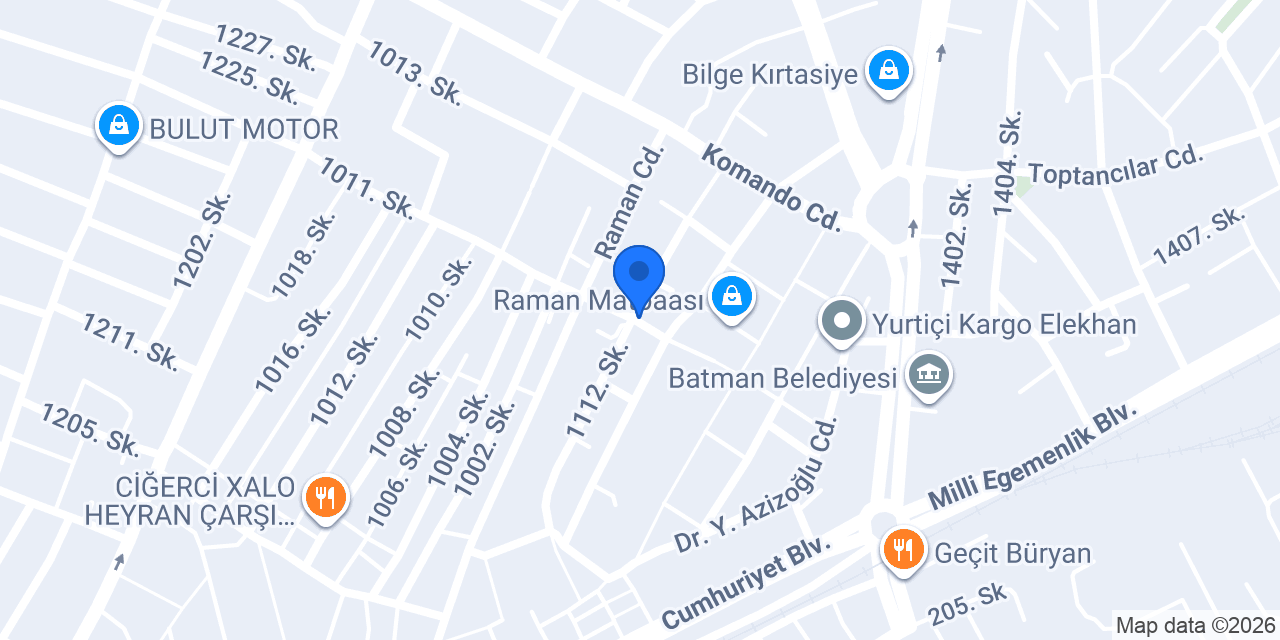 SEYFETTİN ELEKTRİK konumu