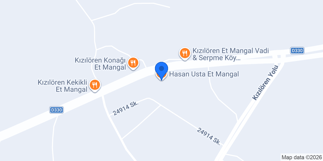 Hasan Usta Et Mangal konumu