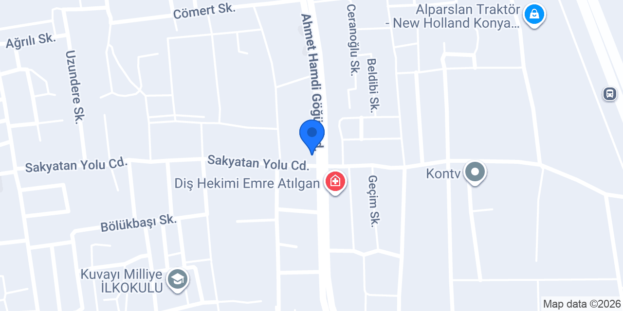 AKİRE YAPI İNŞAAT SAN. TİC. LTD. ŞTİ konumu