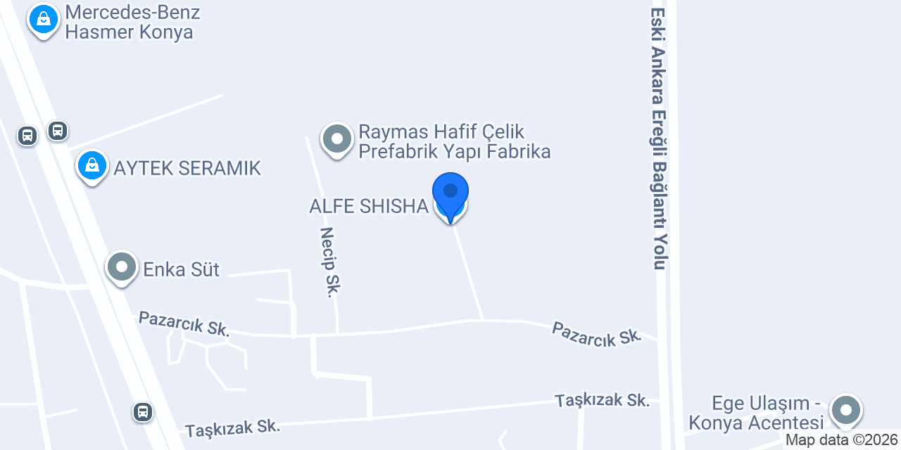 ALFE SHISHA konumu