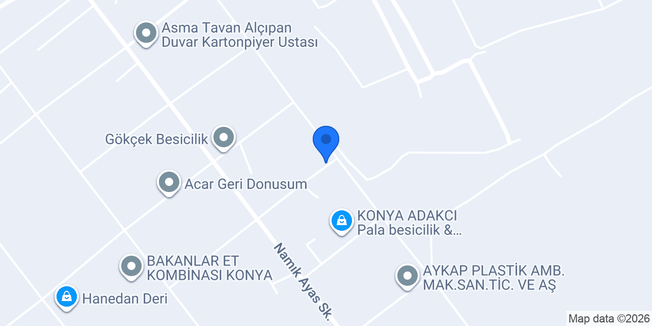 Akar Tarım Makinaları konumu