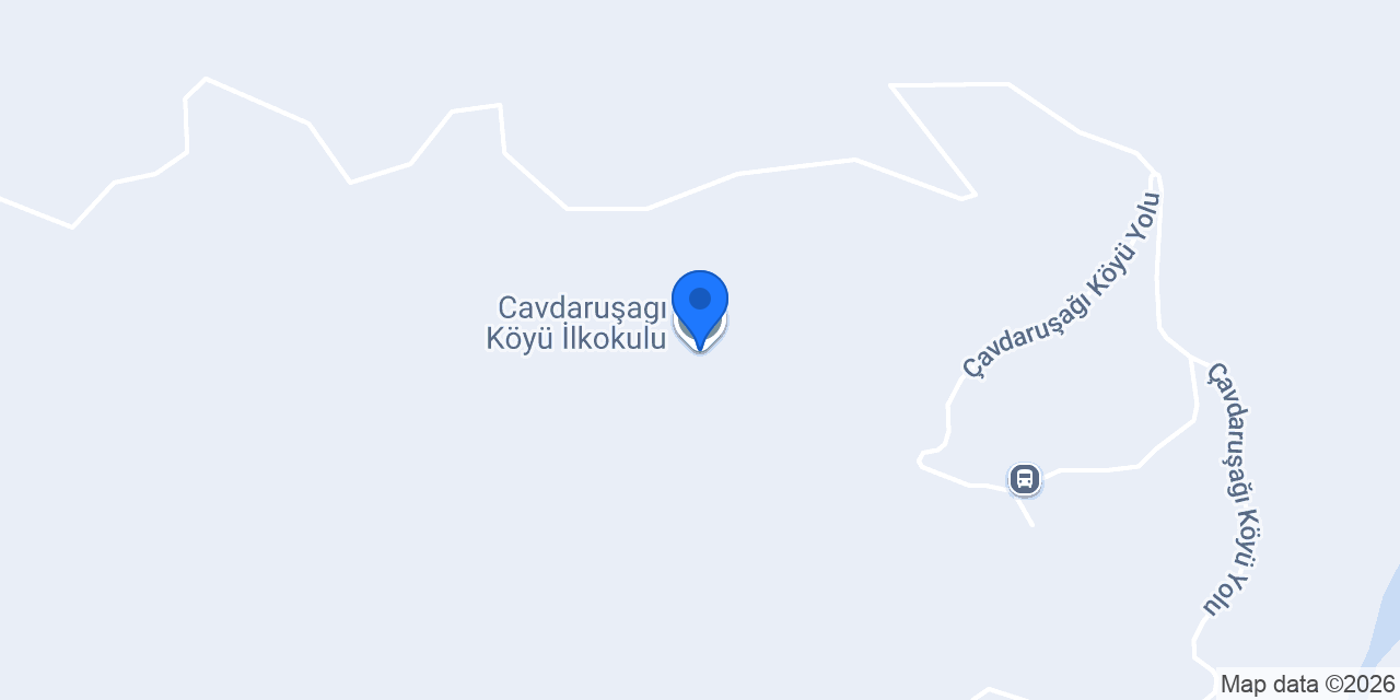Cavdaruşagı Köyü İlkokulu konumu