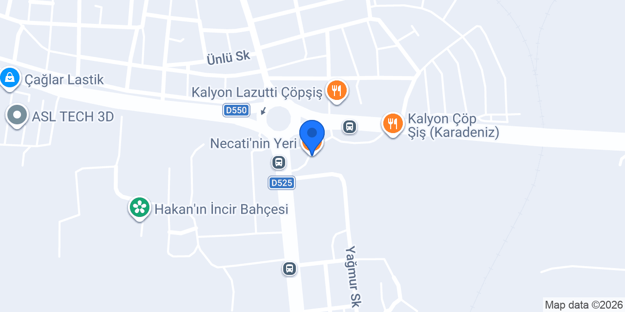 Necati'nin Yeri konumu