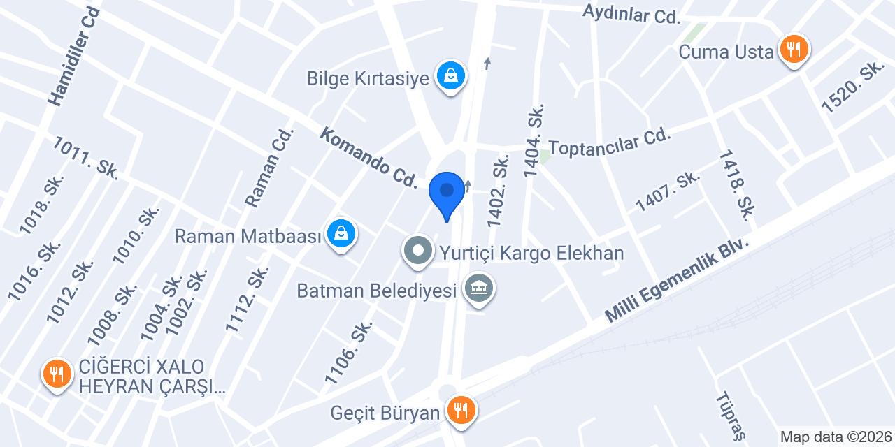 Tekinler Ev Konsept konumu