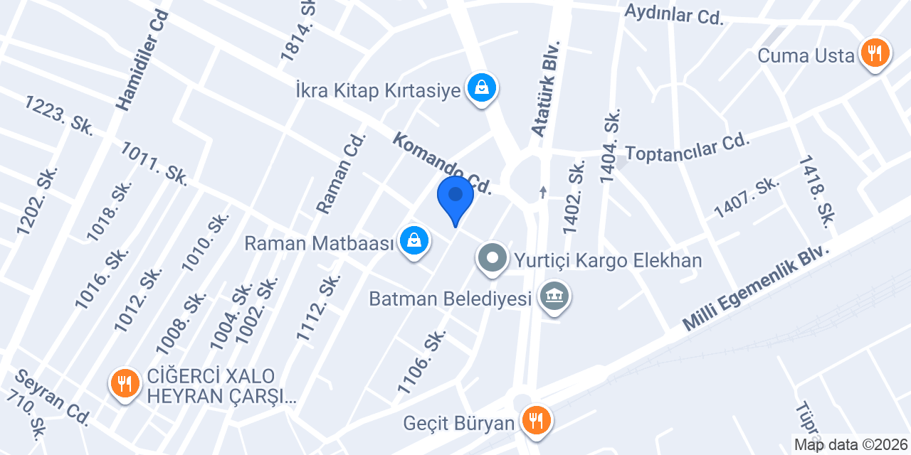 EA DETAY İLETİŞİM 2 konumu