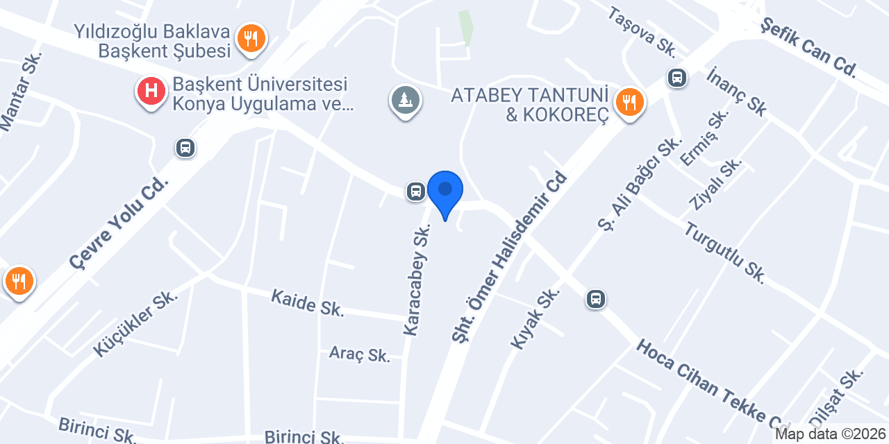 Çetinkaya Erkek Kuaförü konumu