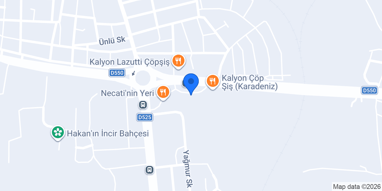Petrol Ofisi konumu