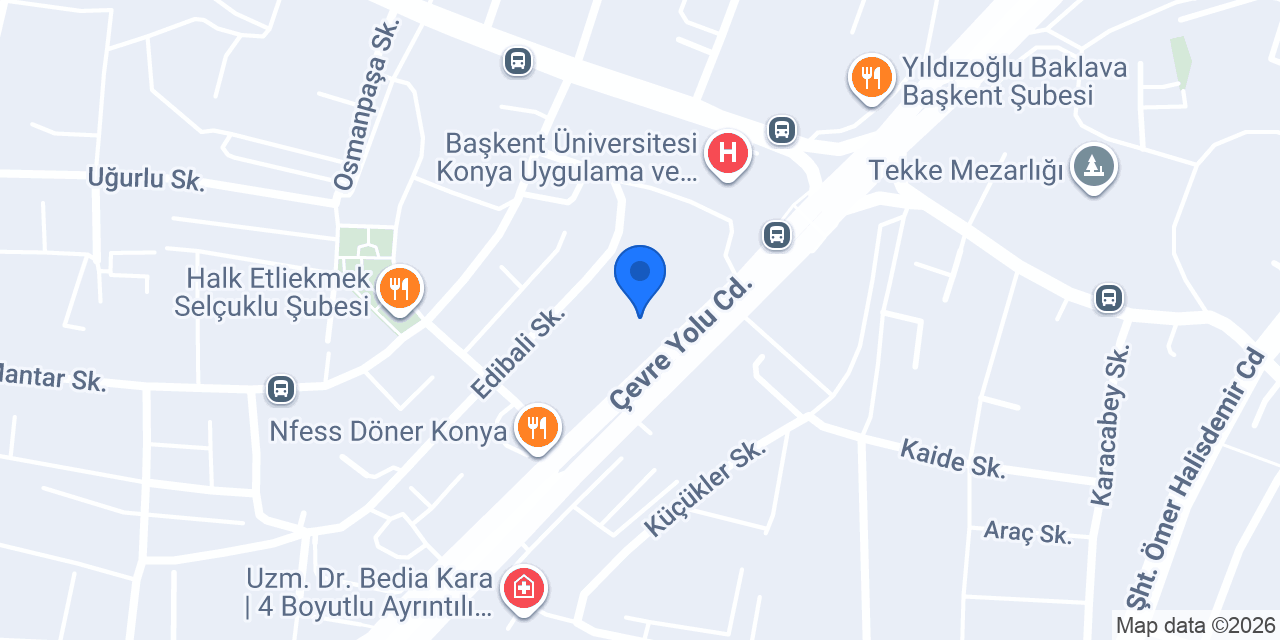 Kübra Eczanesi konumu