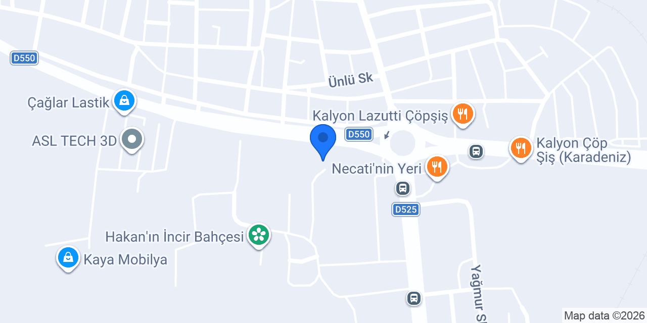 Elçi Oto Lastik konumu