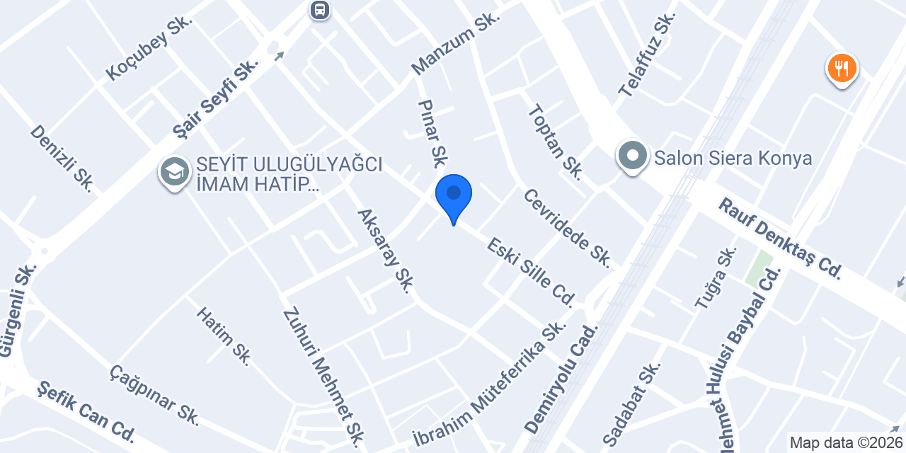 MECRA Proje konumu