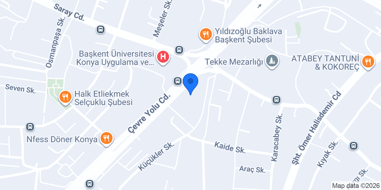Çilek Odası | Meram konumu