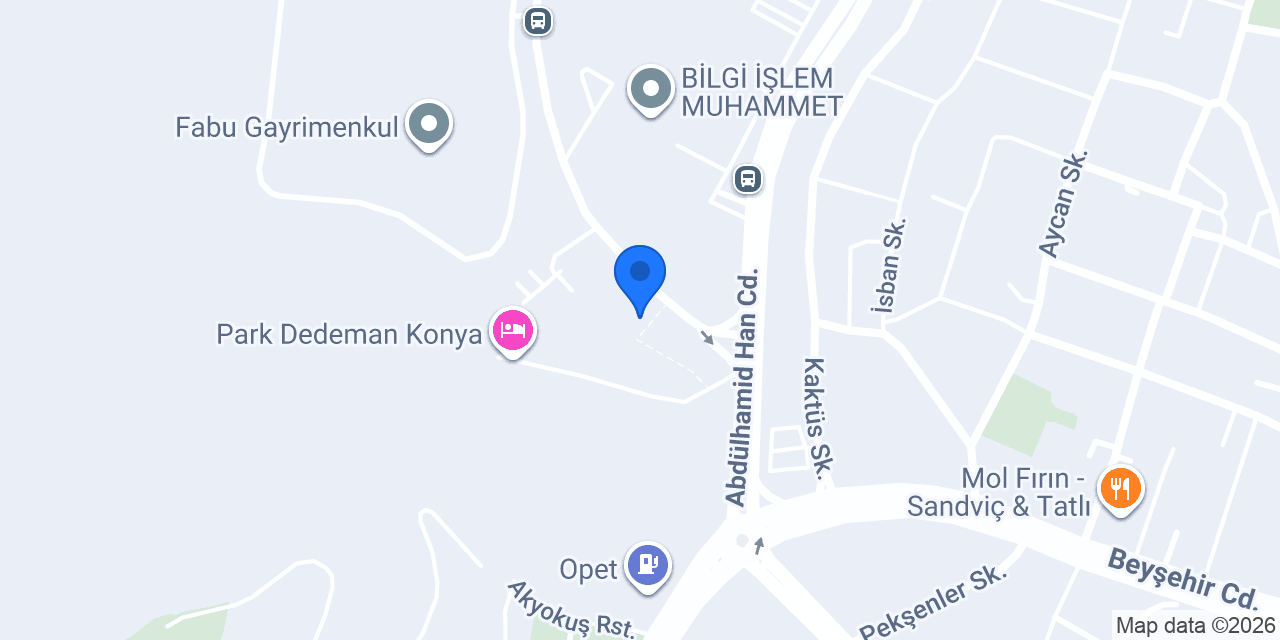 LEVENT BÖREK MERAM konumu