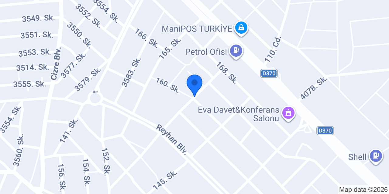 Çiğköfteci Ömer Usta konumu