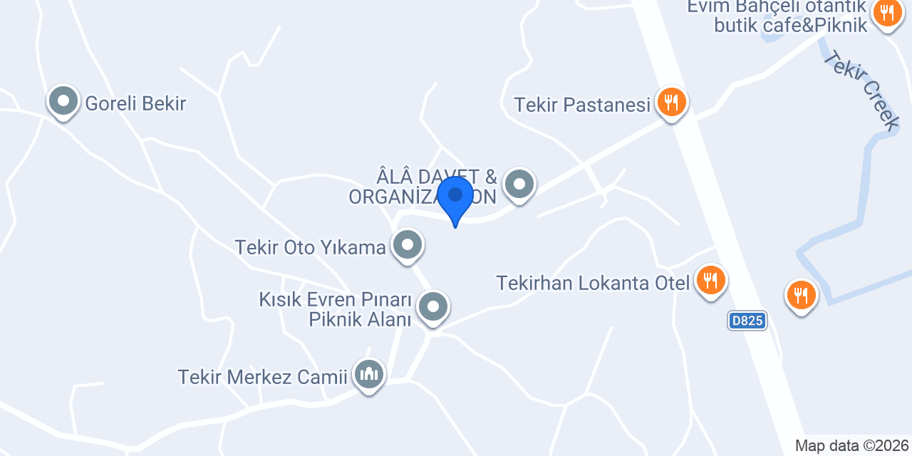 K D TEKİR ERKEK KUAFÖRÜ konumu