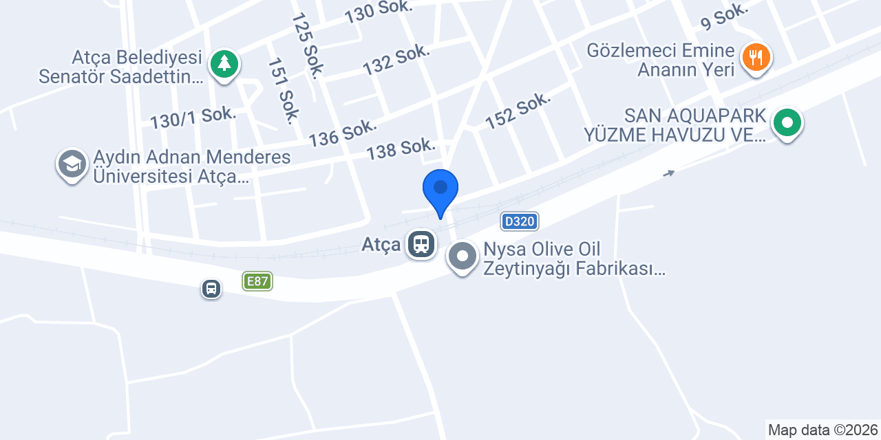 Tren istasyonu konumu