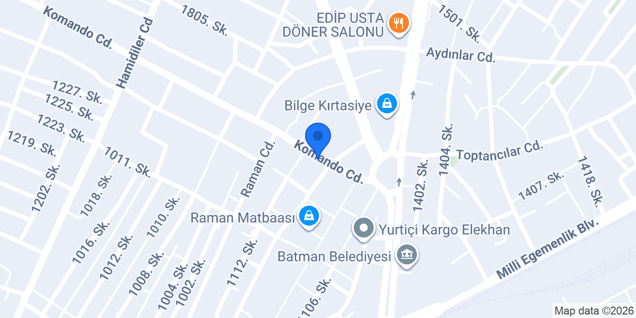 Özel Yaşam Diş Kliniği konumu