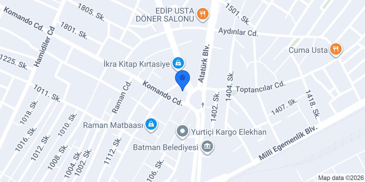 Dt. Furkan Bozkurt konumu