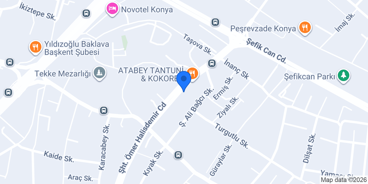 Eser Et ve Et Ürünleri konumu
