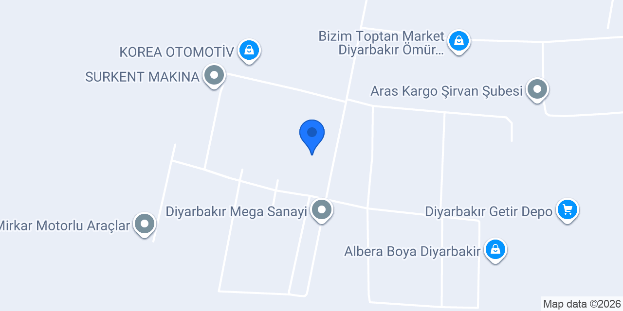 PepsiCo Diyarbakır Cep Depo konumu