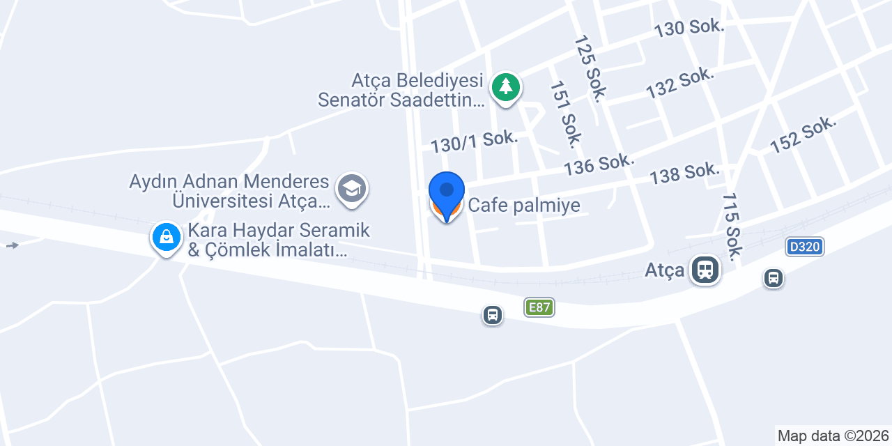 Cafe palmiye konumu