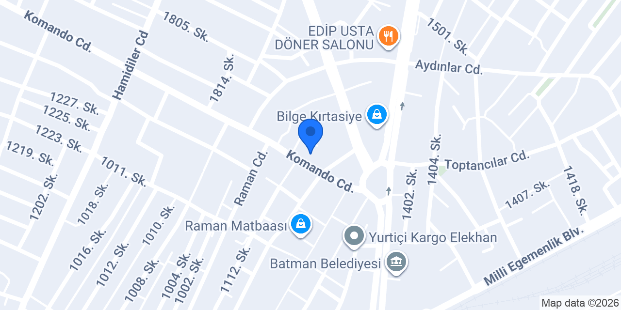 Batman Mobilya Montaj ve Tamir konumu