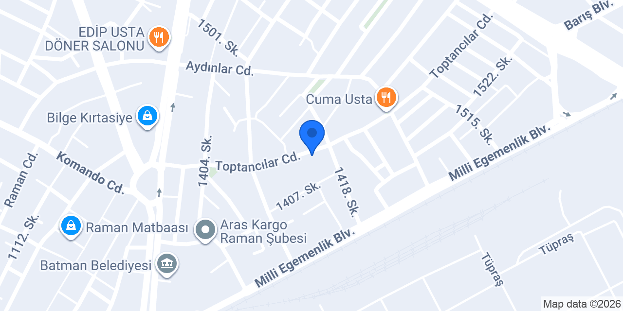 Forsa Matbaa & Reklam konumu