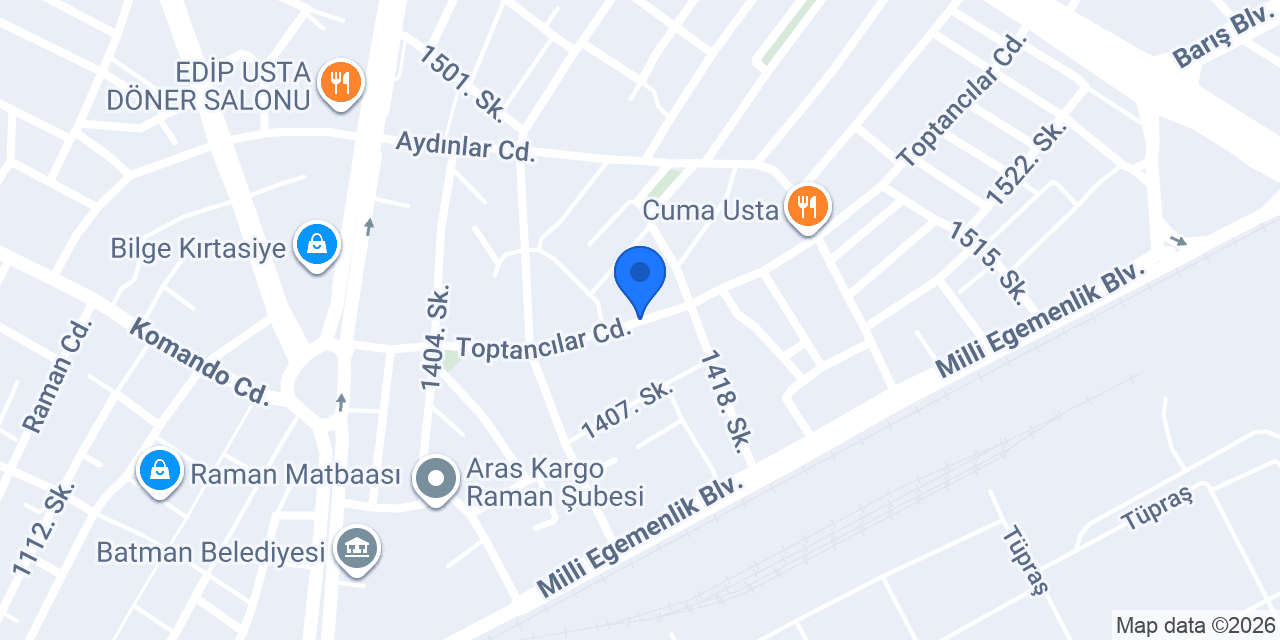NSX ERKEK KUAFÖRÜ konumu