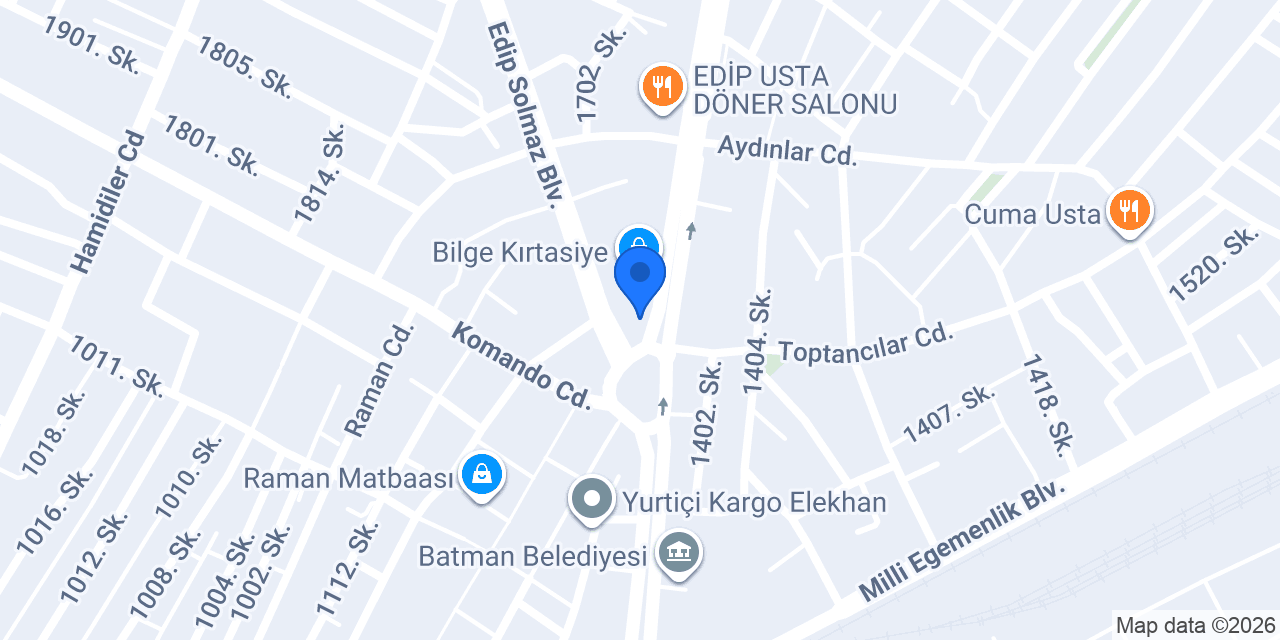 Tebriz Şifa Evi konumu