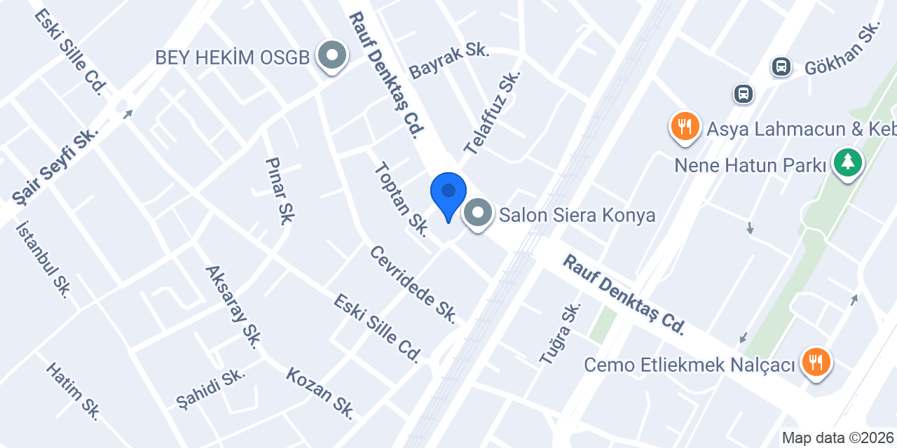 Saray Döner 1 Selçuklu konumu
