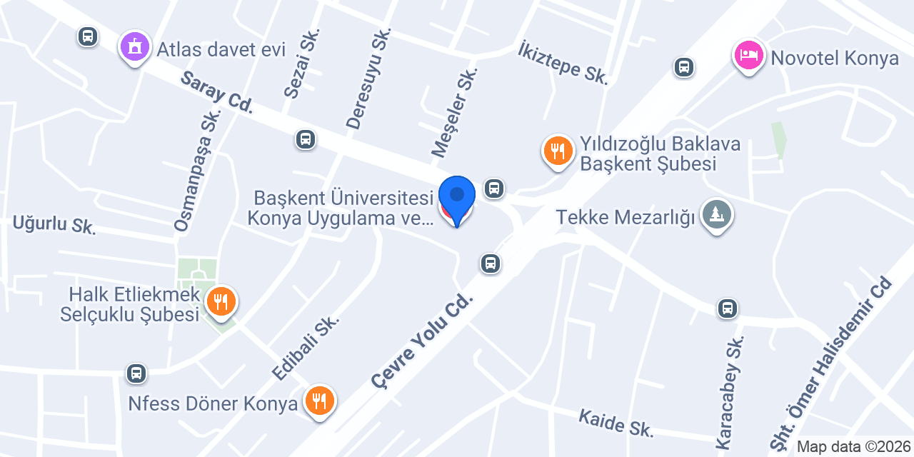 Başkent Taksi konumu