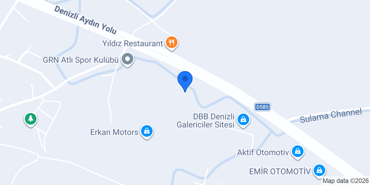 YADİGAR OTOMOTİV konumu