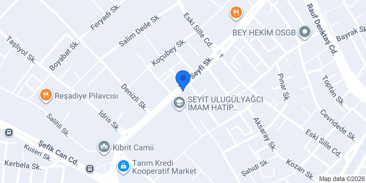 BİLGE KİTAP KIRTASİYE SELÇUKLU konumu