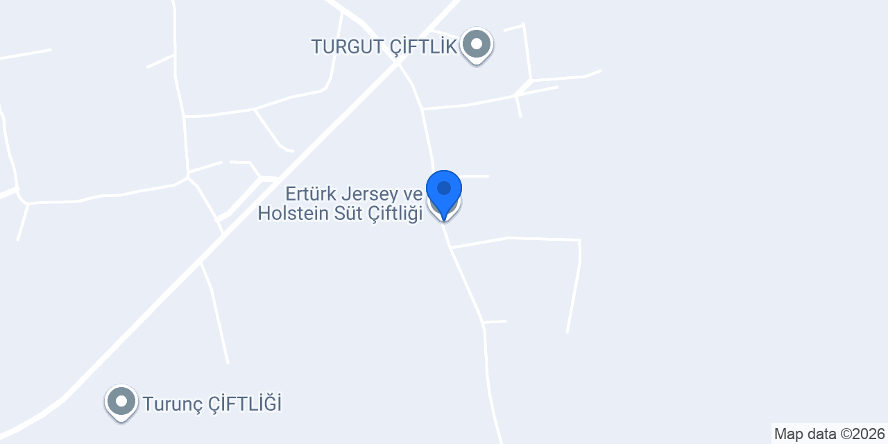 Ertürk Jersey ve Holstein Süt Çiftliği konumu