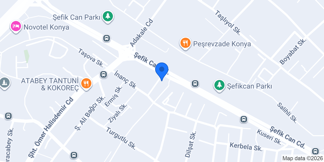 DEMEN KONYA konumu