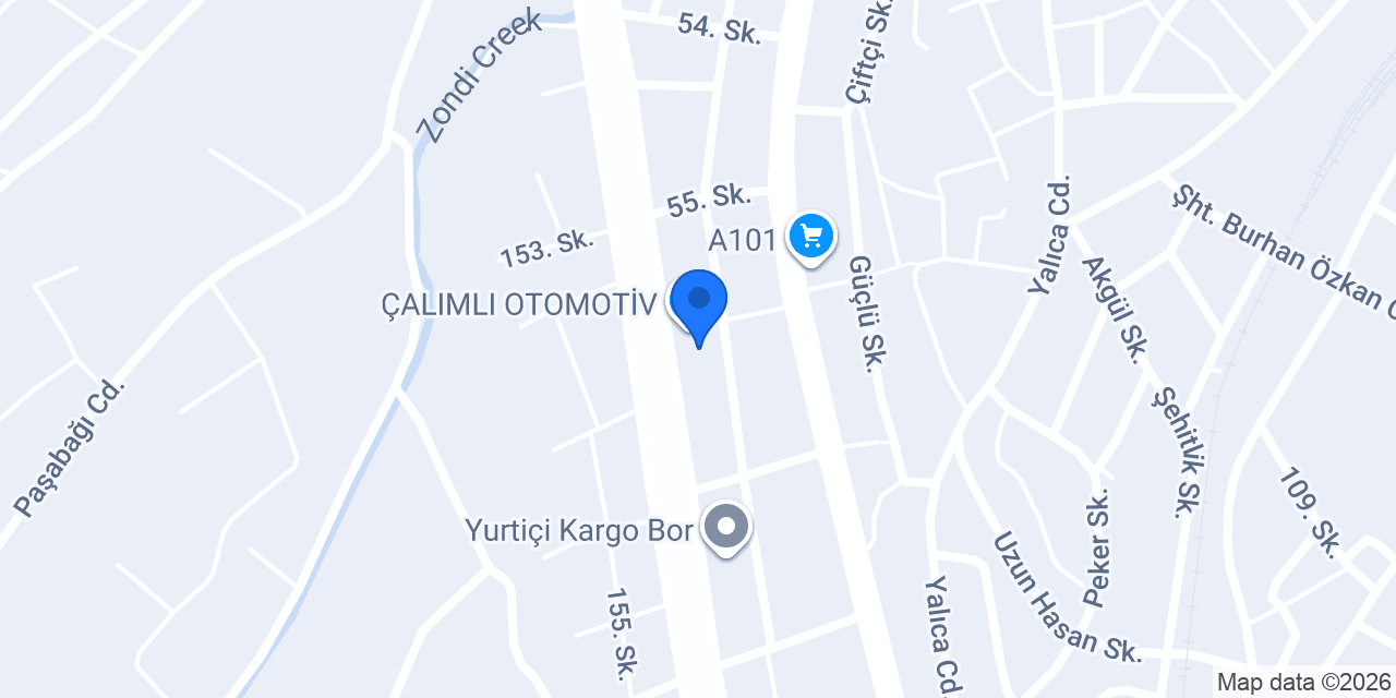 Nzm Auto Bor konumu